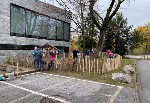 Insektenhotel im Schulgarten