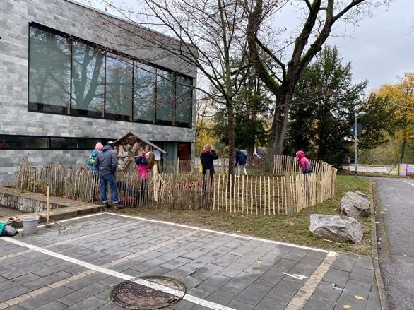 Insektenhotel im Schulgarten